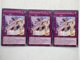Yu-Gi-Oh! Solfakkord-Musik ANGU-DE025 Deutsch Rare 1. Auflag