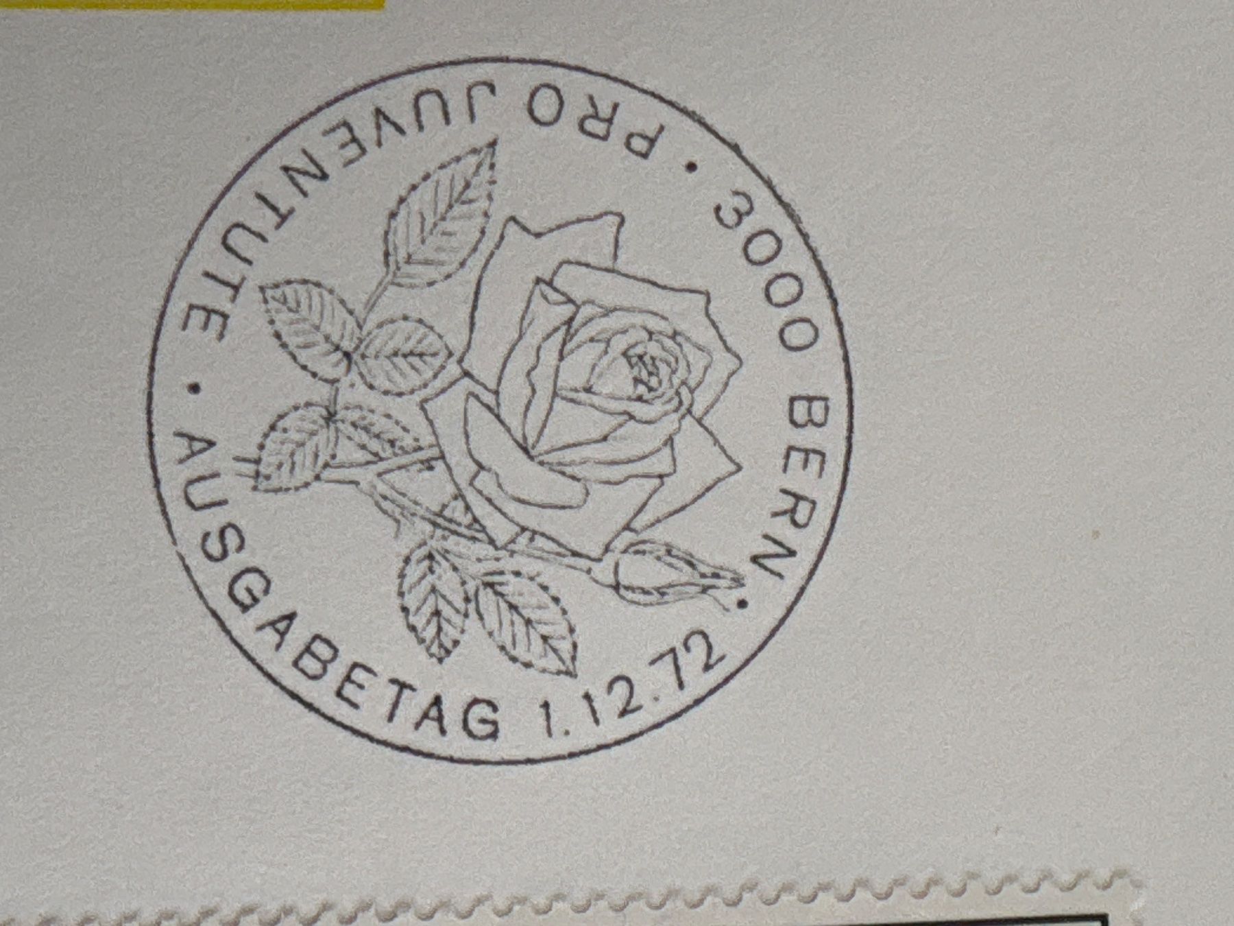 Tutti i francobolli: Pro Juventude 1972 Ersttagsbrief 'Sunset' Rose Briefmarke... – Usato da Ibach venduto da lisch3 3