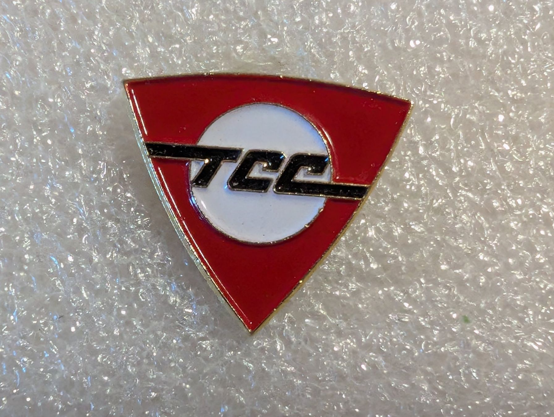 Placchette & Badge: Ansteckpin 278: TCC – Usato da Oppligen venduto da Pin-Fall-Shop