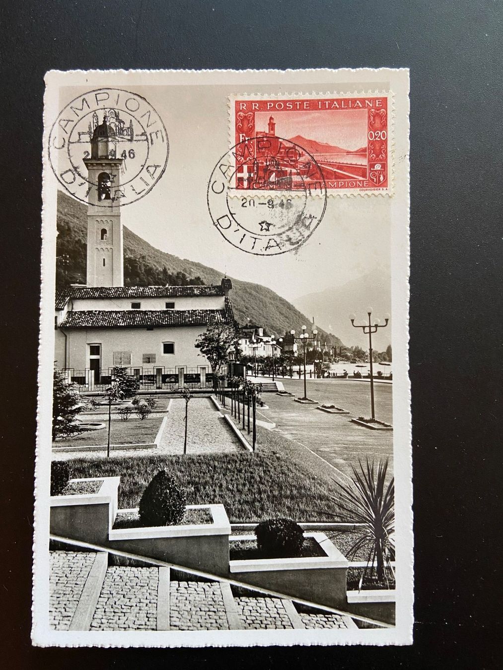 Cartoline postali: Campione Briefmarken (Schweiz) – Usato da Bauma venduto da dangru57