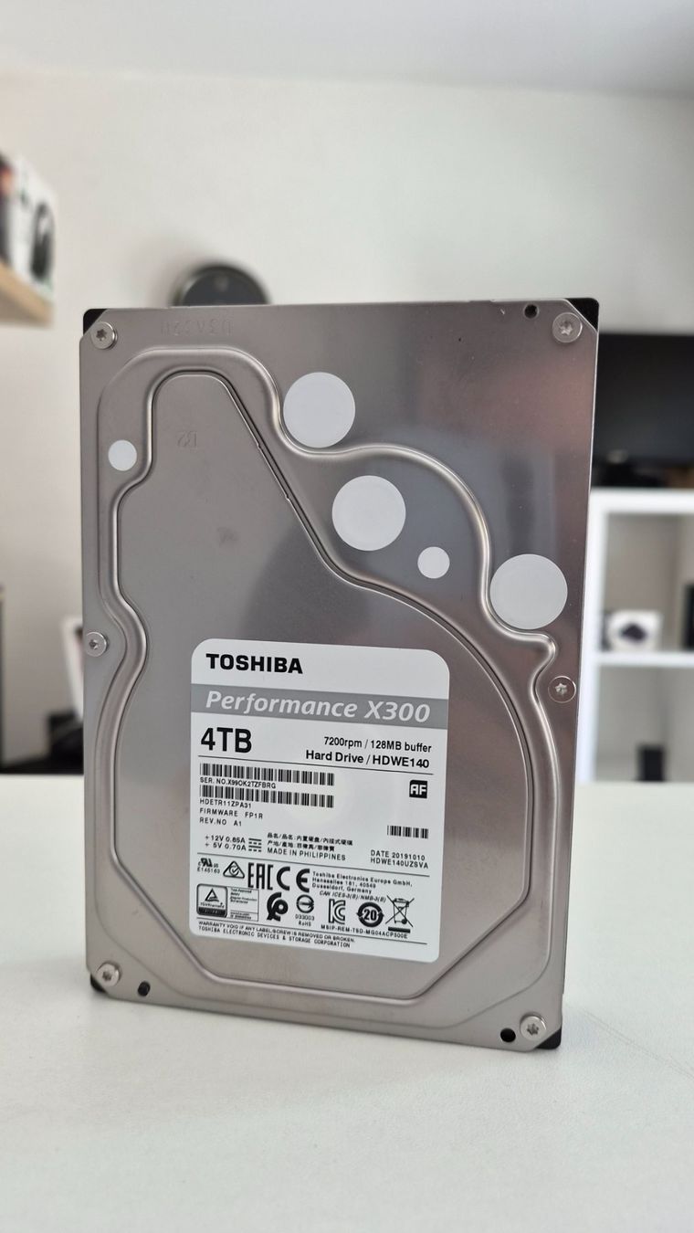 Toshiba Harddisks: Disque 3.5 Toshiba 4To – Gebraucht aus Chatel-St-Denis von Teck7