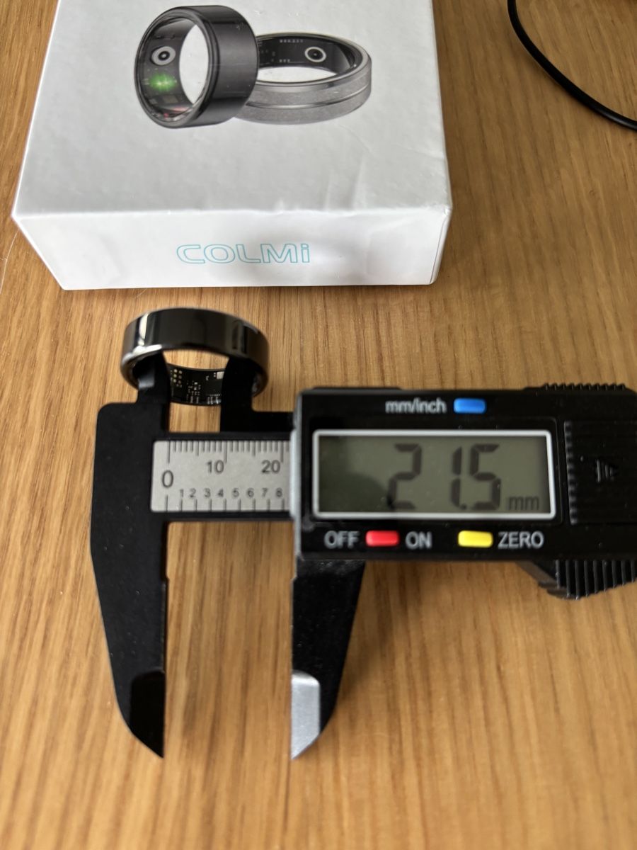 Smartwatch: COMI R02 Smart Ring Titanium Steel Shell – Neu (gemäss Beschreibung) aus Mellingen von Guilhermefurlan 5
