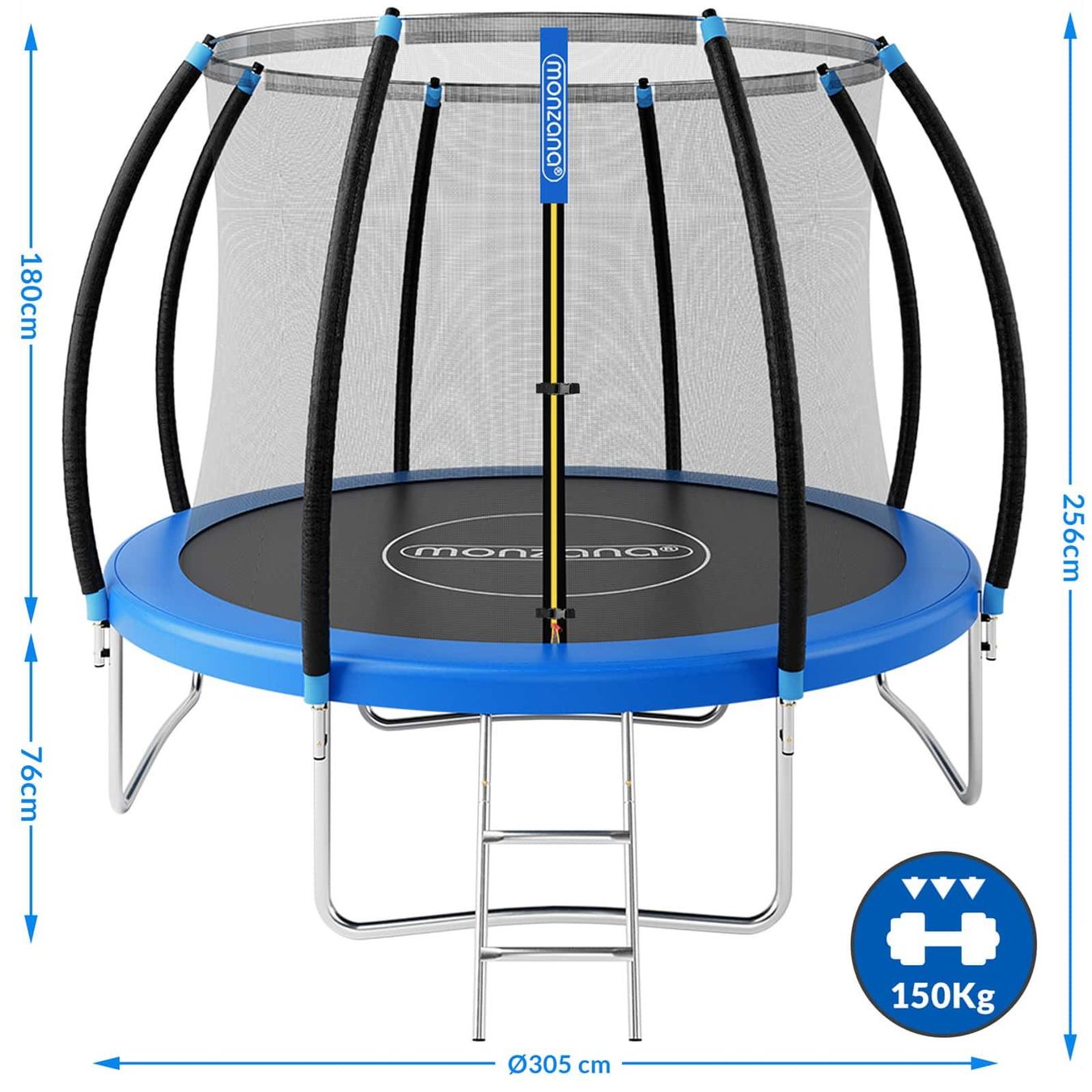 Trampolini: Trampolin Ø305cm Sicherheitsnetz – Nuovo e nell'imballaggio originale da Winterthur venduto da aredo 4