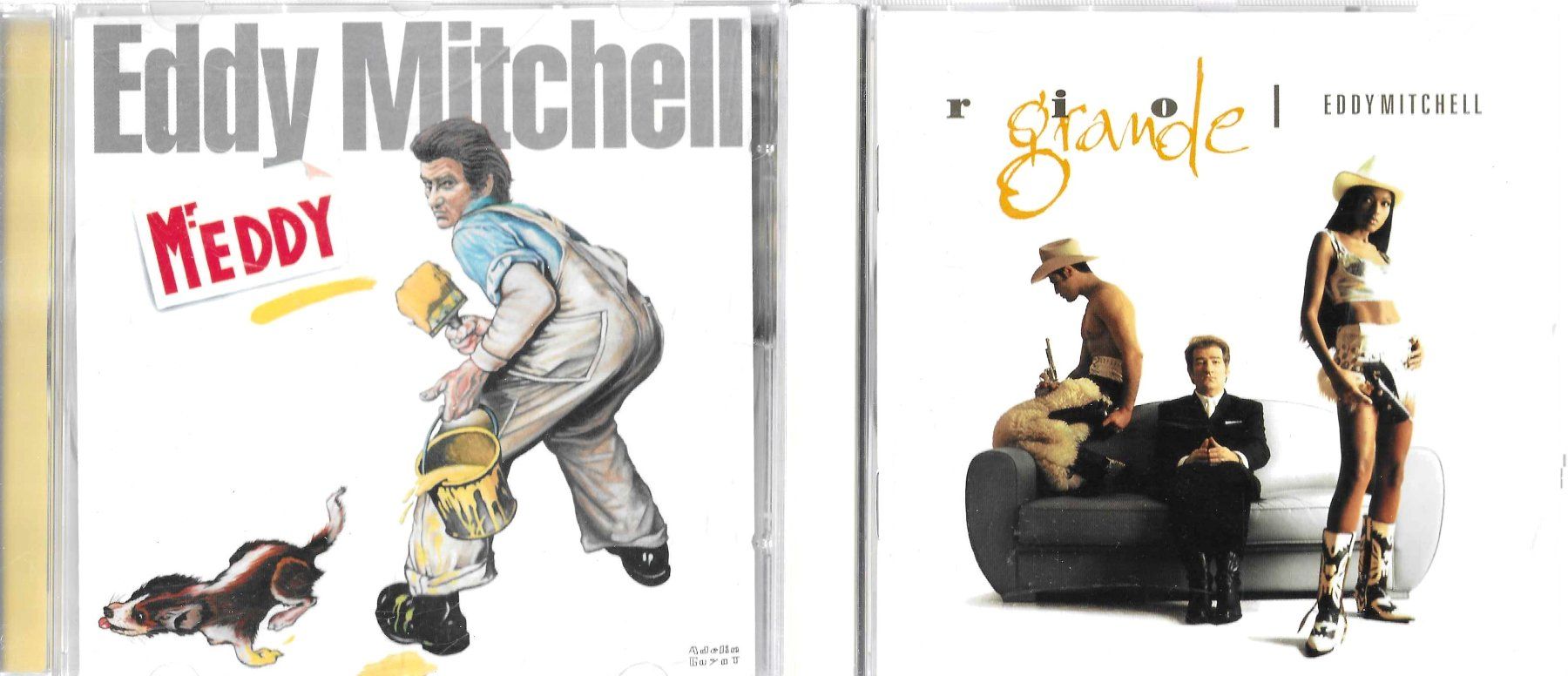 CDs: Eddy Mitchell 2 CD's - Rio Grande & Mr Eddy – Gebraucht aus Savagnier von Ne2065
