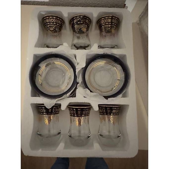 Tazze: türkische Teetassen-Set – Nuovo e nell'imballaggio originale da Matzingen venduto da fidipus 1