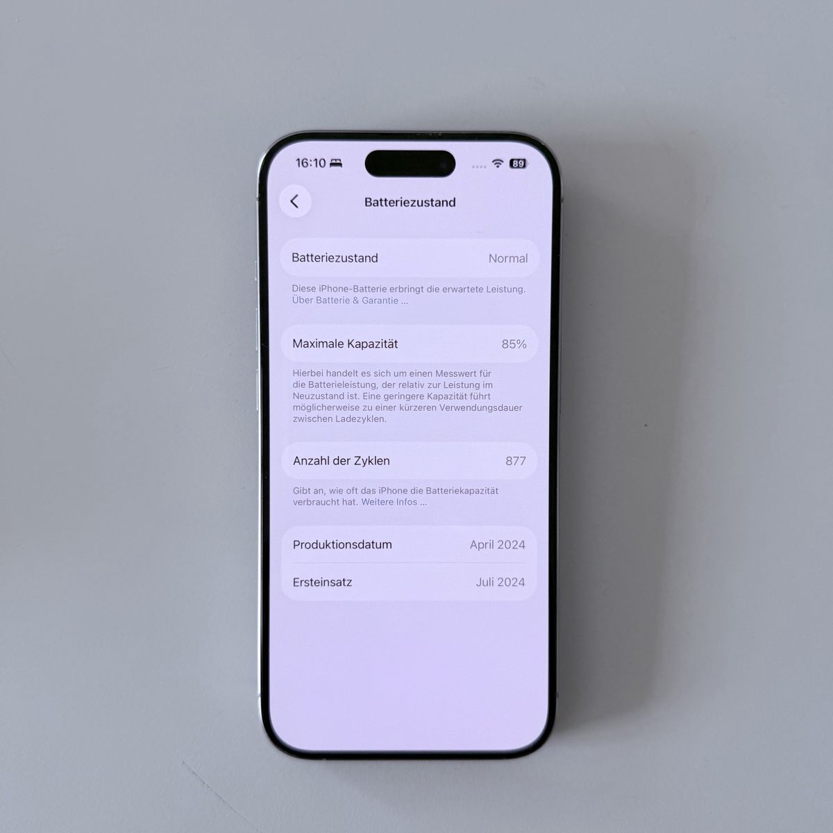 Apple Handys / Smartphones: iPhone 15 Pro Max mit Hülle, Gebrauchsspuren – Gebraucht aus Basel von 2ndhandSwiss 4