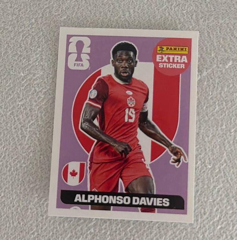 Panini Carte collezionabili: Panini Extra Sticker Alphonso Davies – Usato da Liestal venduto da arl_6tv7