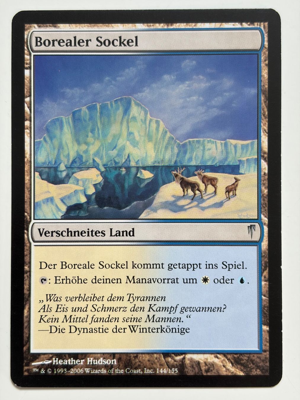 Magic The Gathering Cartes à collectionner: Borealer Sockel - Coldsnap – D'occasion à Bonstetten par ddiederichs