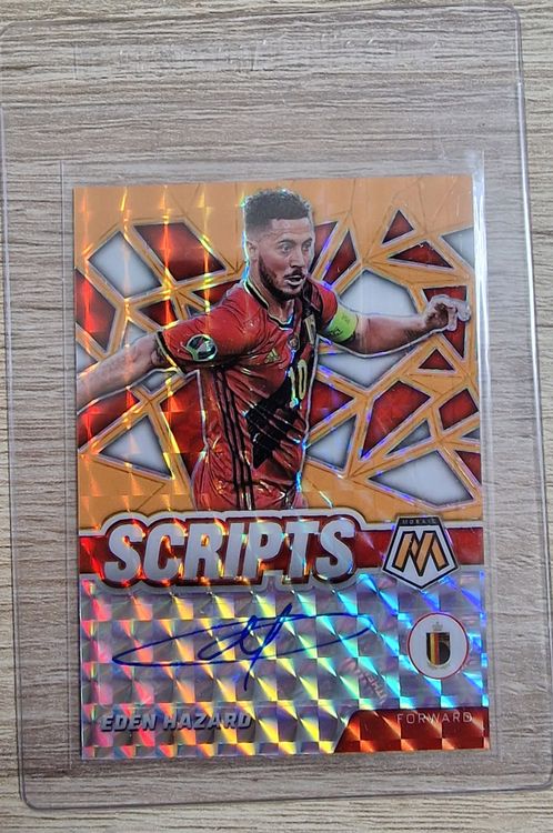 Eden Hazard Scripts Autograph /50 Panini Mosaic RTQ 2022 | Kaufen 