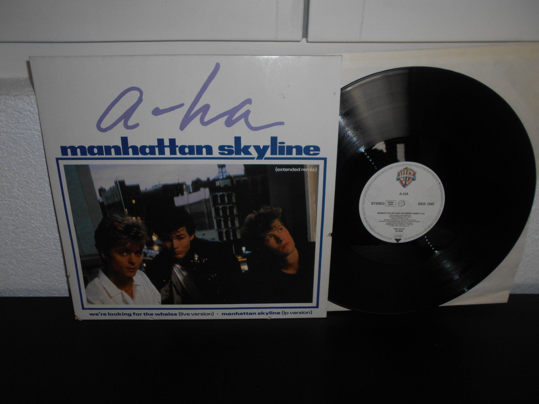 Dischi in vinile: A-ha – Manhattan Skyline / 1987 – Usato da Aarberg venduto da witchhunter01