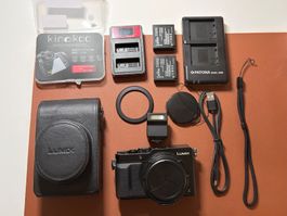 PANASONIC LUMIX LX-100 + ACCESSORIES