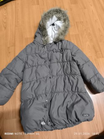 Winterjacke Cadet, Grösse 4, warm und kuschelig!