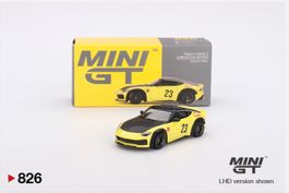 Nissan Z LB Nation Works 1/64 Mini GT Ikazuchi yellow