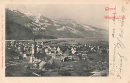 Walenstadt SG Walenstadtberg Panorama 1922