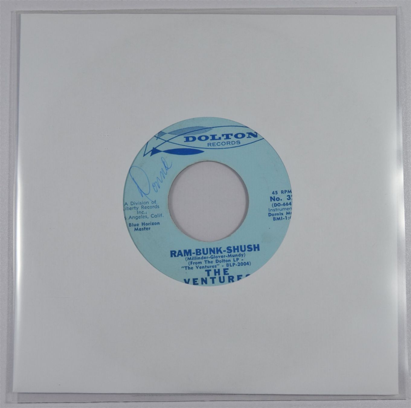 Dischi in vinile: Single: THE VENTURES - Ram-Bunk-Shush – Usato da Frenkendorf venduto da Yard-Sale-2000