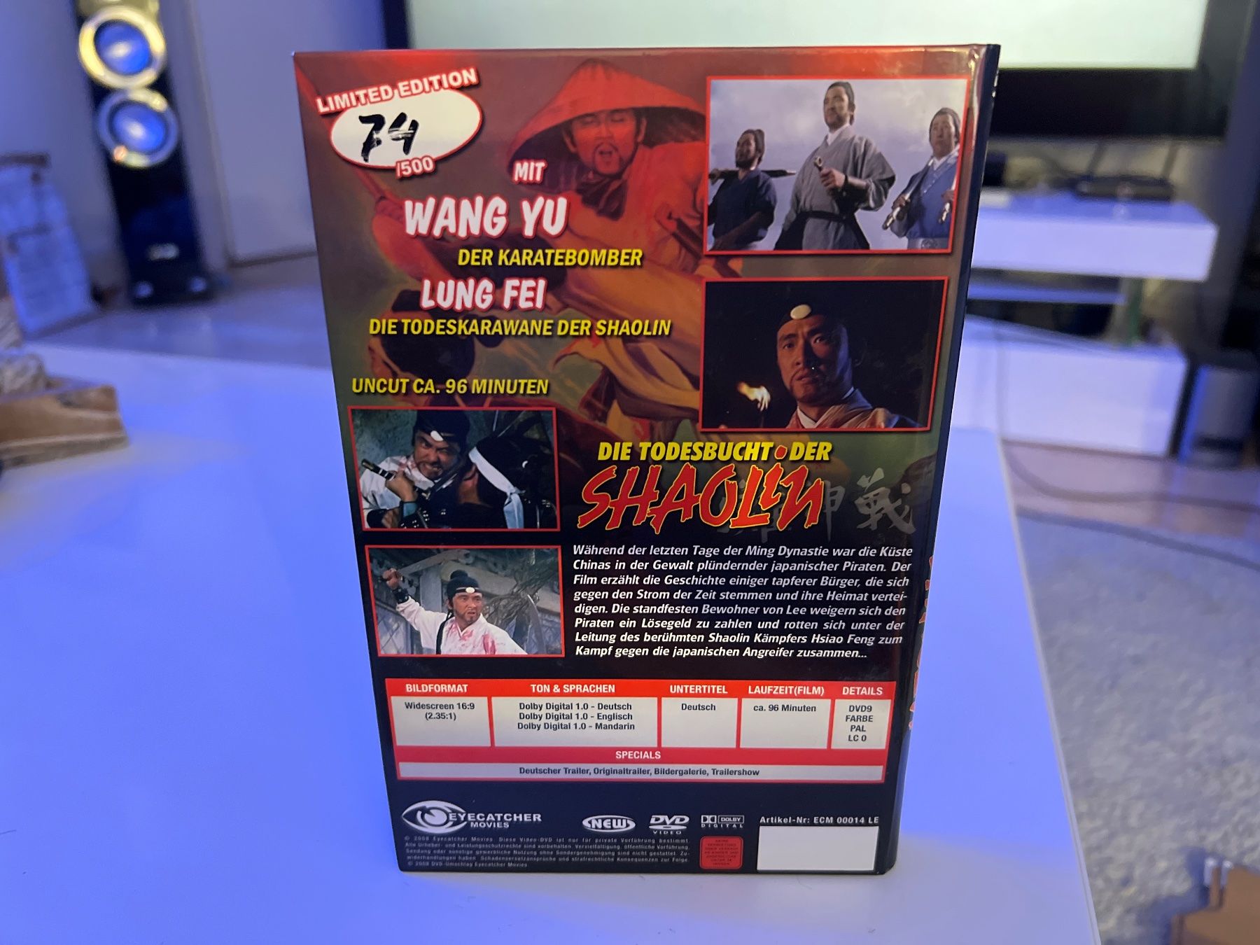 Tutti i DVDs: Die Todesbucht Der Shaolin Grosse Hartbox Vergriffen – Nuovo (secondo la descrizione) da Allschwil venduto da meeresperle 1