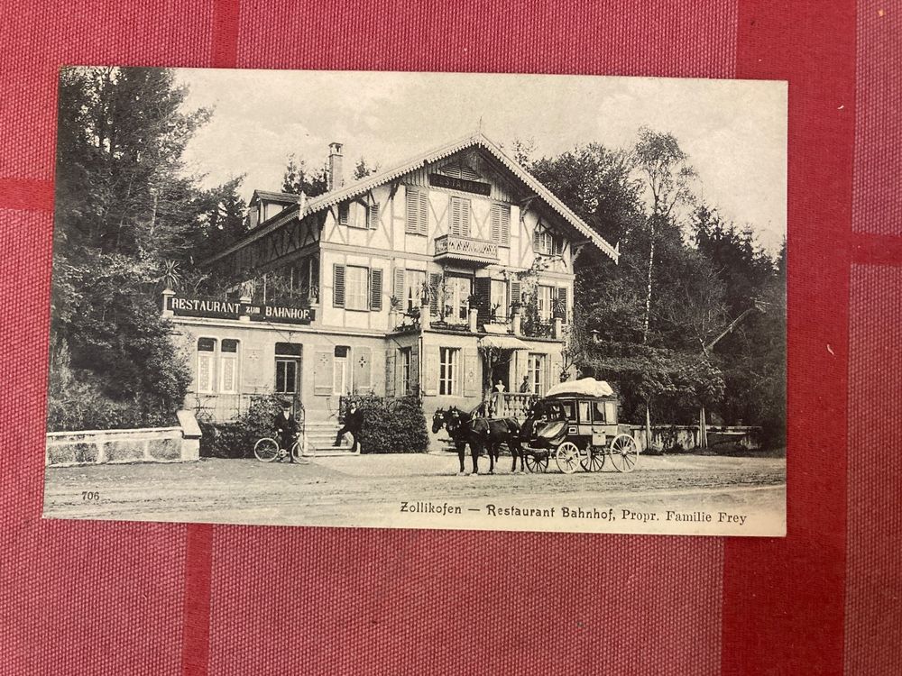 AK Restaurant Bahnhof Zollikofen Kaufen auf Ricardo