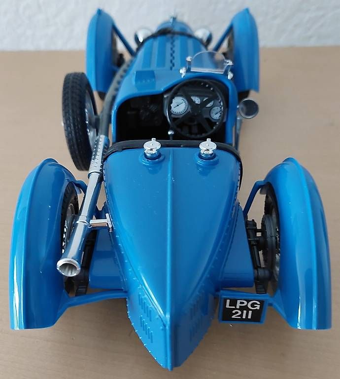 Bburago Modellini d'auto: Bugatti Type 59 1934 1:18 Modellauto blau by Bburago – Nuovo (secondo la descrizione) da Oberwangen b. Bern venduto da mfmr 3