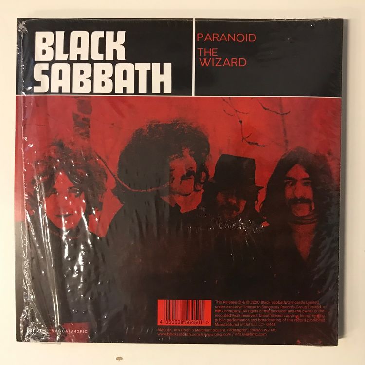 Black Sabbath - Evil Woman/Paranoid (Picture Doppel-Single) | Kaufen ...