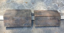 Antike Holz-Schlauchbrücken klappbar