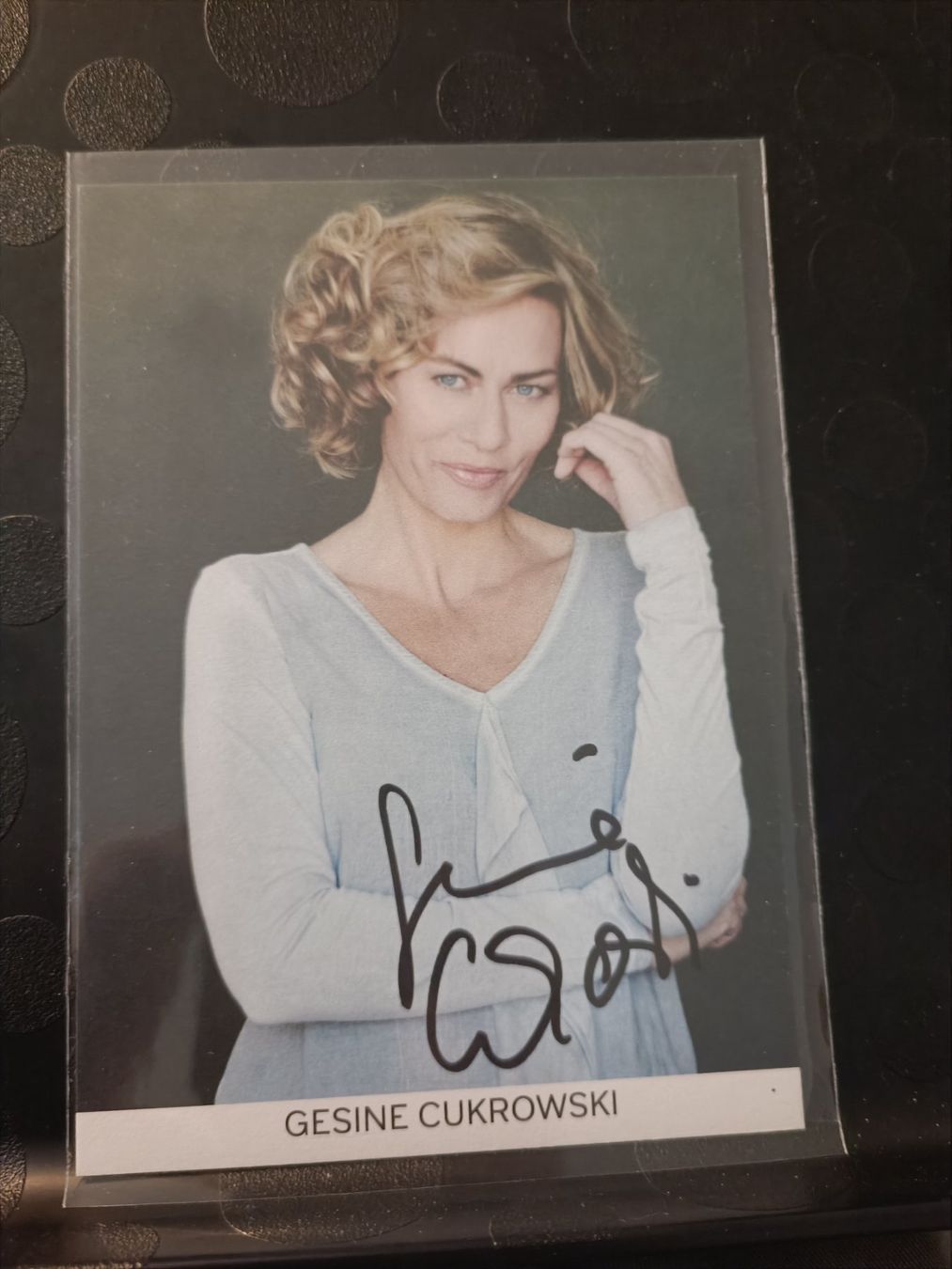 Autographes: Gesine Cukrowski - handsigniert – D'occasion à Menziken par Artographs