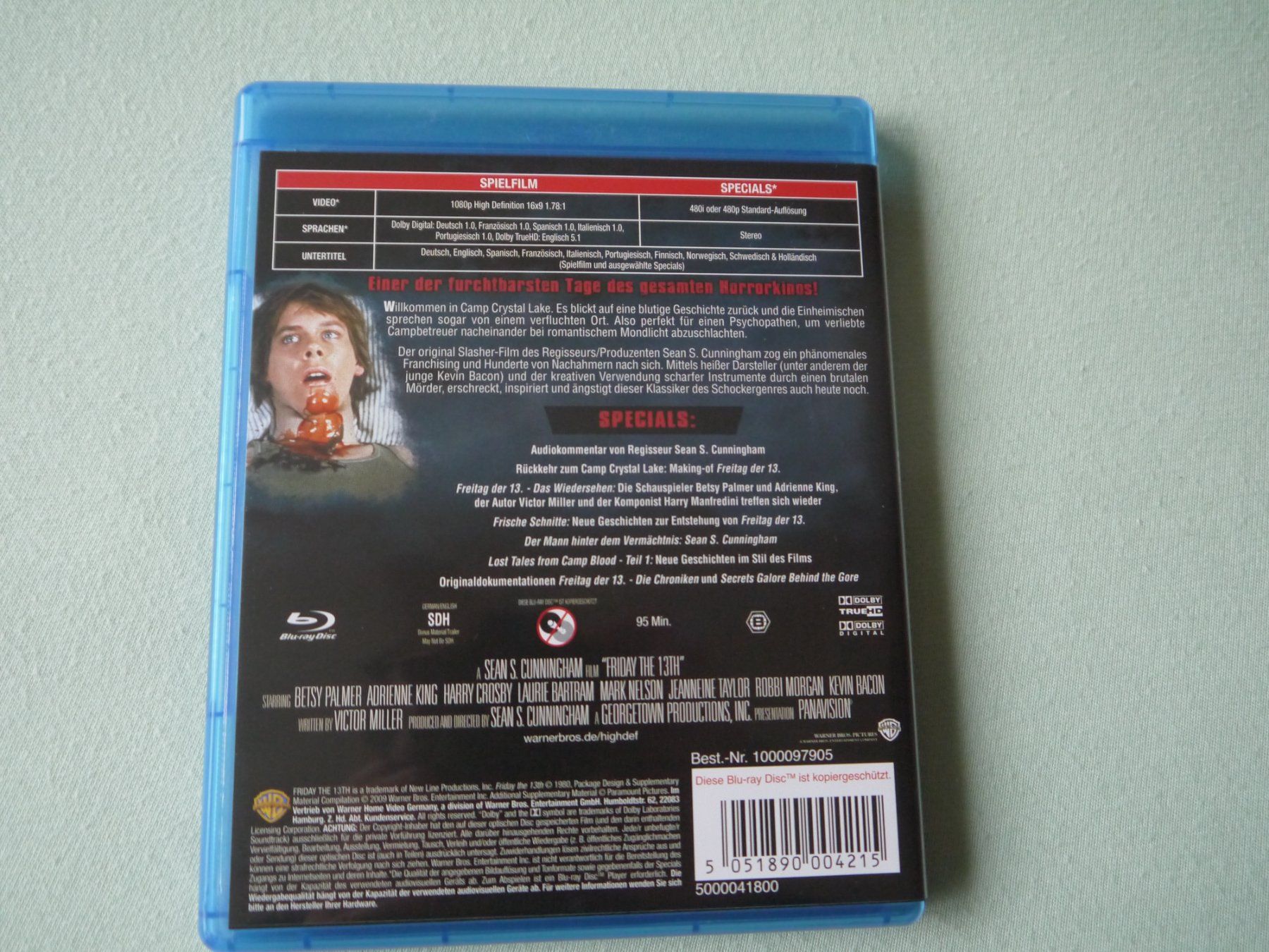 Tutti i DVDs: FREITAG DER 13. – Usato da Hagendorn venduto da Blaf 1