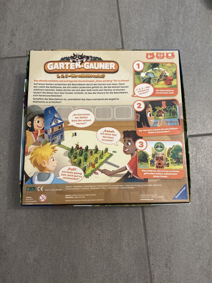 Ravensburger Giochi: Ravensburger Spiel Garten-Gauner – Usato da Derendingen venduto da Mel.A 1