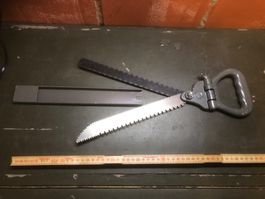 Armee Militär Säge Klappsäge Holzsäge Metallsäge Autark