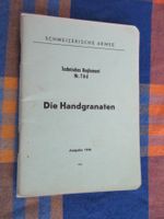 Reglement "Die Handgranaten Augabe 1948" der Schweizer Armee
