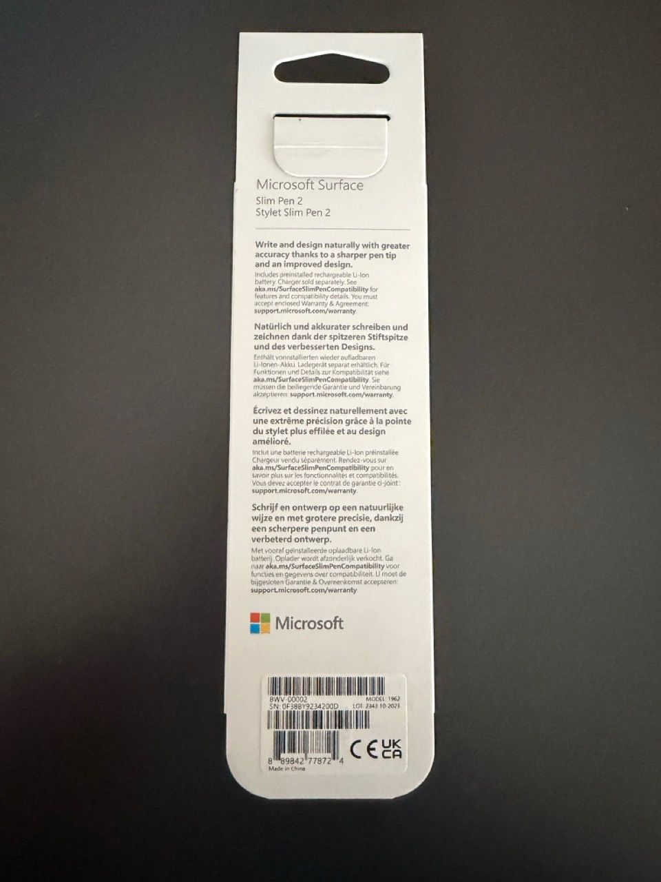 Microsoft Stylos & Marker: NEU !! Microsoft Surface Slim Pen 2 – Neuf avec emballage d'origine à Wabern par Kolla 2