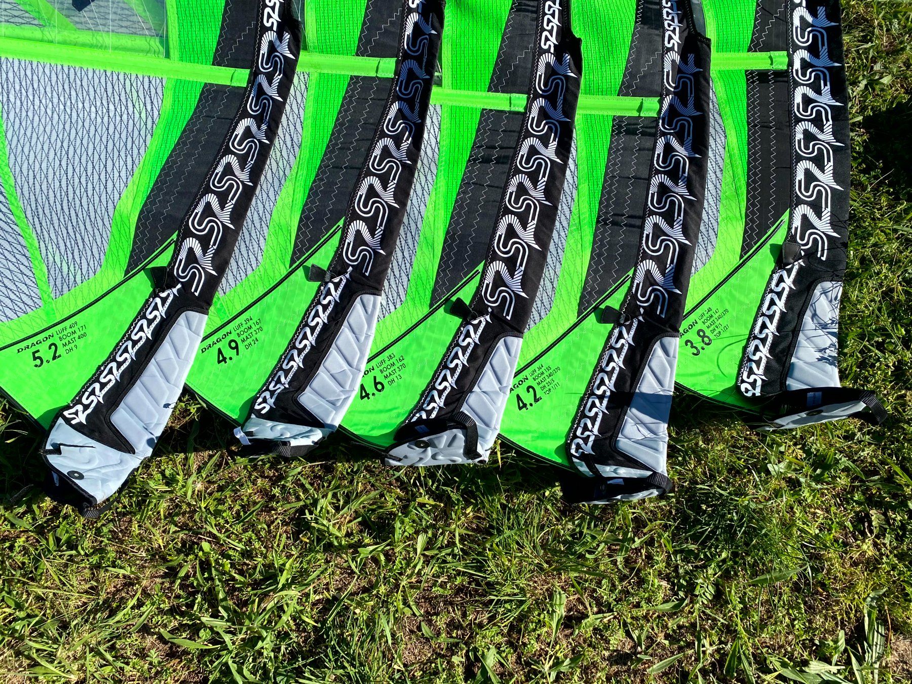 Surfen: S2Maui Dragon 2021 5 Segel Satz – Gebraucht aus Münchenbuchsee von Hanspeter100 8