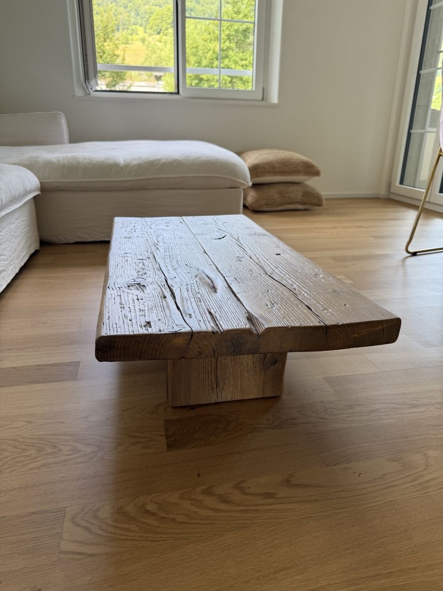 Tavoli: Rustic reclaimed Wood Side Table - Unique Style – Nuovo (secondo la descrizione) da Adliswil venduto da dai_yr5z