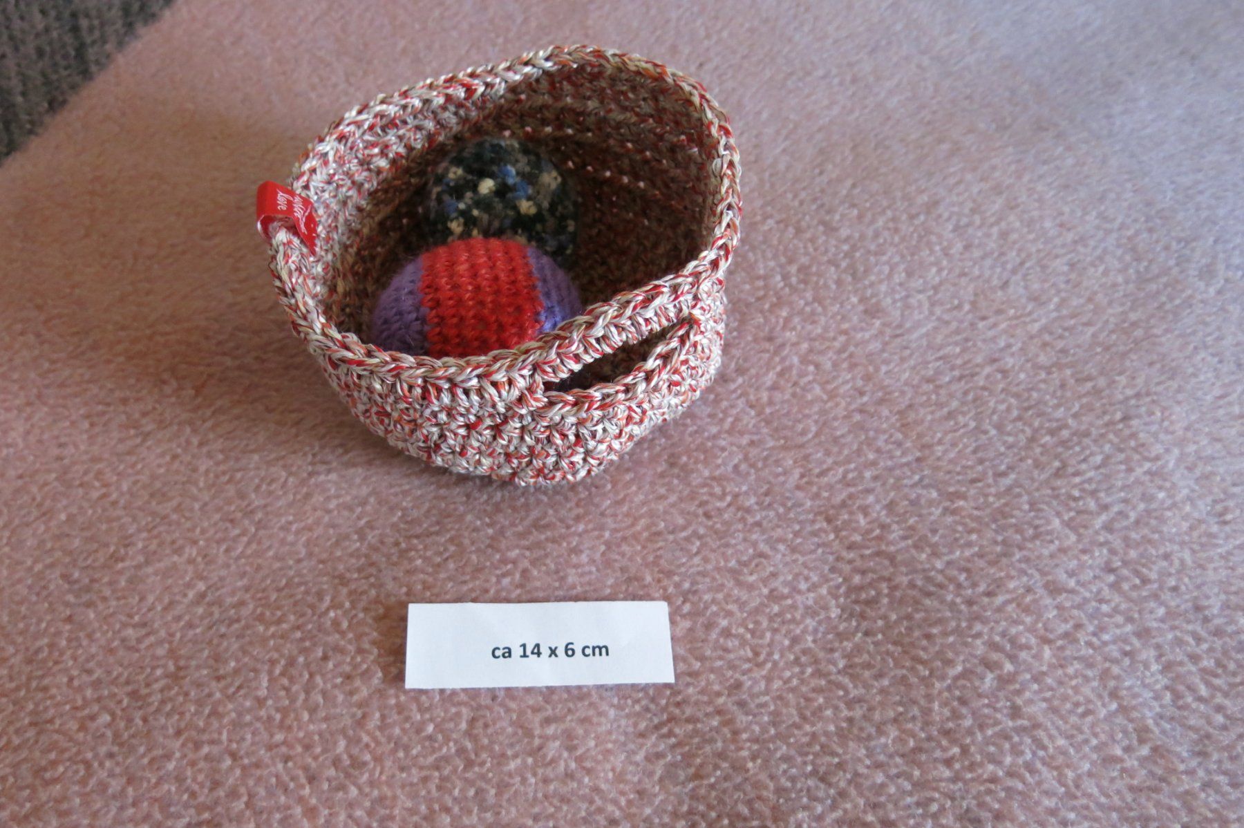 Tutte le decorazioni: Rundes  Körbchen gehäkelt /ca 14x7cm – Nuovo (secondo la descrizione) da Schaffhausen venduto da Espressoo7 1