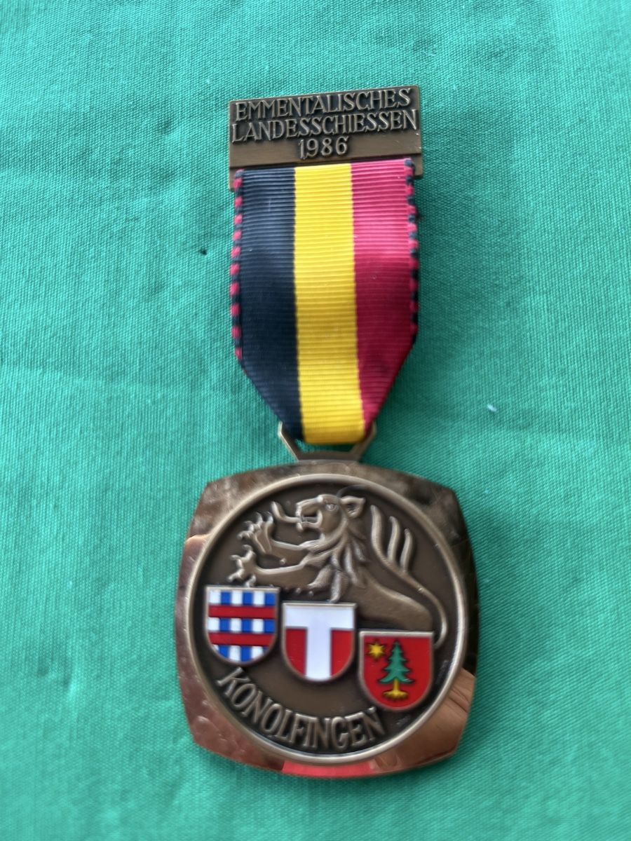Medaglie: Schützenmedaille Konolfingen  – Usato da Itingen venduto da Bebbi6569