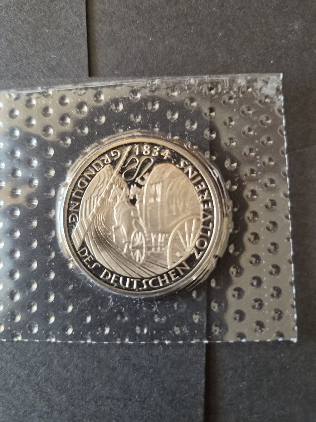 Tutti le monete: Allemagne 1984 5 mark UNC – Nuovo e nell'imballaggio originale da Versoix venduto da rucio 1