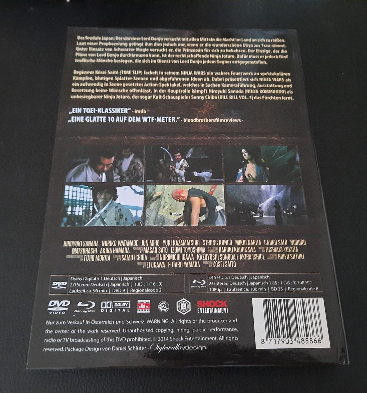 Tutti i DVDs: Ninja Wars uncut Mediabook – Usato da Dietwil venduto da Vrilodin 1