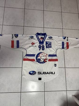 ZSC Lions Gameworn Jersey Marco Miranda 2017/18