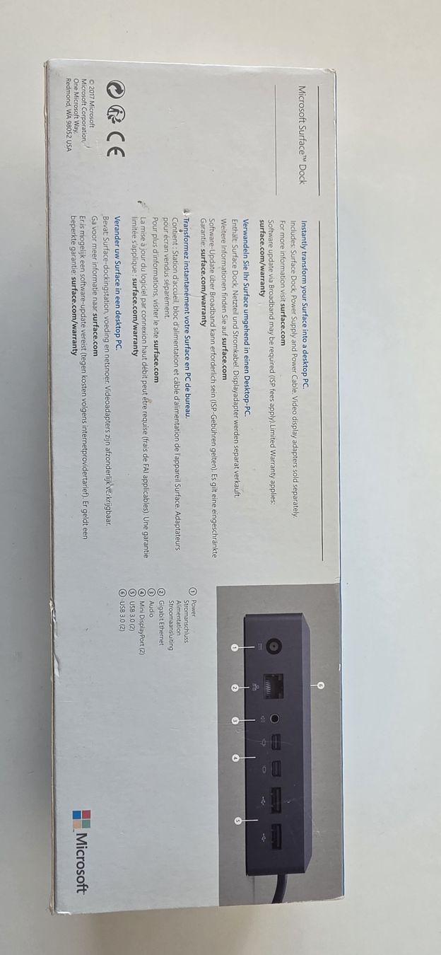 Microsoft Docking station: Microsoft Surface Dock Modell 1661 neuwertig – Neuf avec emballage d'origine à volketswil par uospiscrjemo 1
