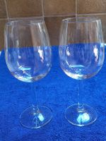 2 ROTWEIN-GLÄSER, nie gebraucht = Neu