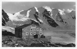 Pontresina, Diavolezzahütte mit Piz Palü