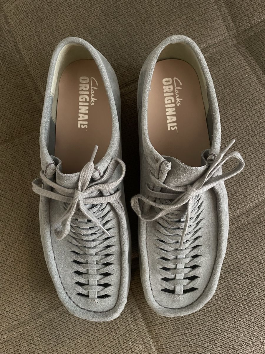 Clarks Scarpe da uomo: Clarks Wallabee Weave Sage Suede – Nuovo (secondo la descrizione) da Bern venduto da VintagePusher
