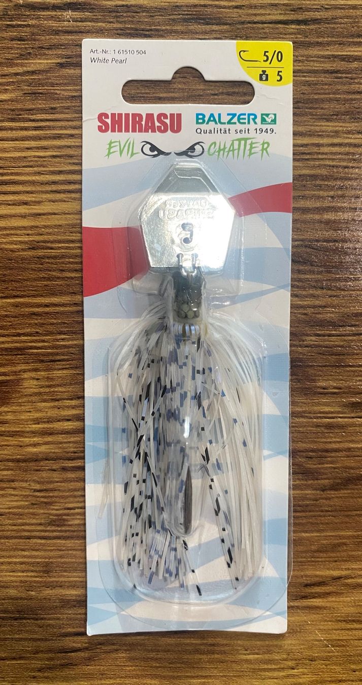 Balzer Esche: BALZER Shirasu Evil Chatterbait Gr.5/0 5g – Nuovo e nell'imballaggio originale da Widnau venduto da Fishingtackle_Oggy