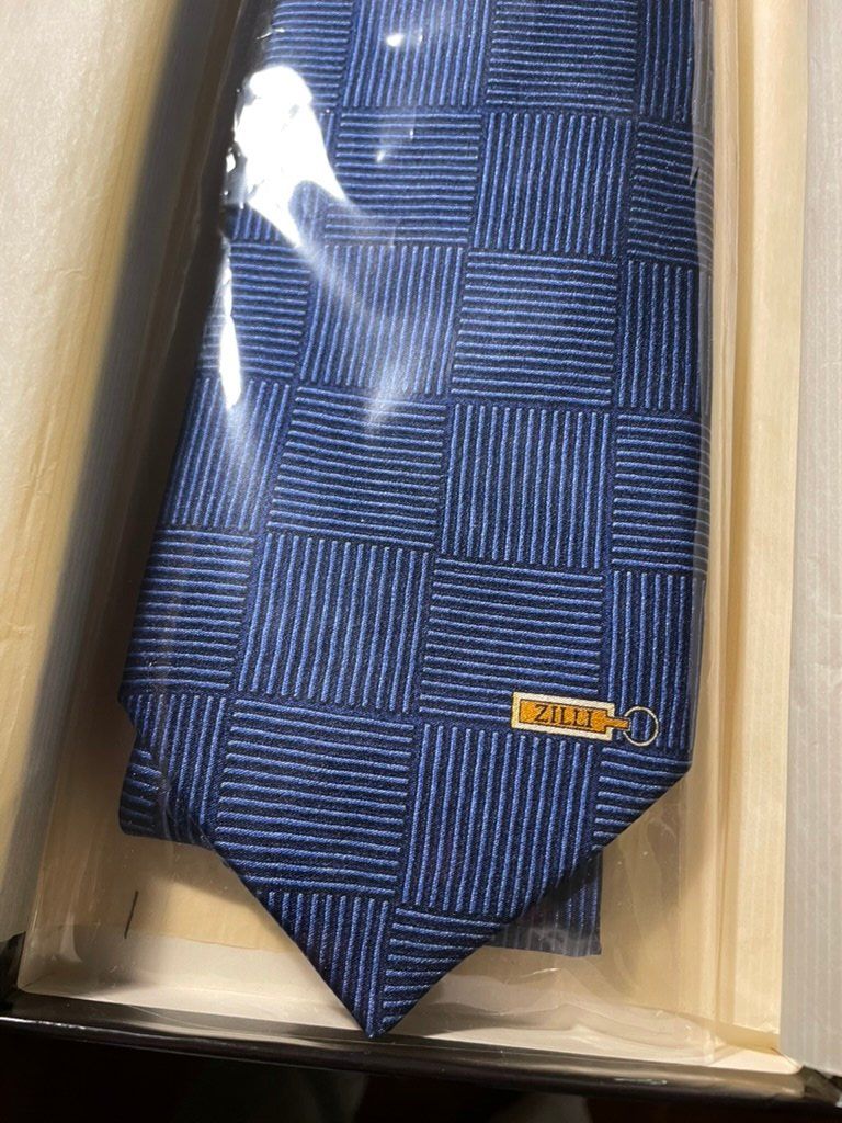 Cravatte: Zilli Krawatte NEU Originalverpackt Blau Seide – Nuovo (secondo la descrizione) da Zürich venduto da Turicum_8001 1