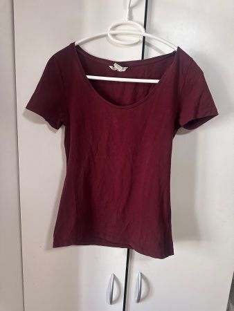 Damen Shirt Bordeauxrot Grösse S guter Zustand