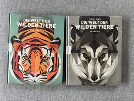 "Die Welt der wilden Tiere" - 2 Bände von Dieter Braun. Top!