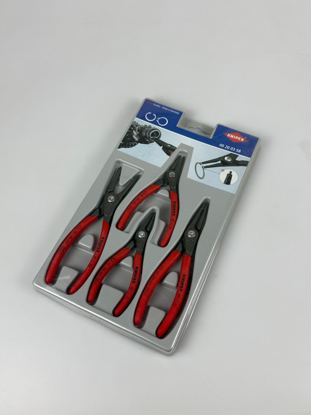 Knipex Tutti gli attrezzi: Knipex Zangeset neu – Nuovo e nell'imballaggio originale da Hallau venduto da mofaplus