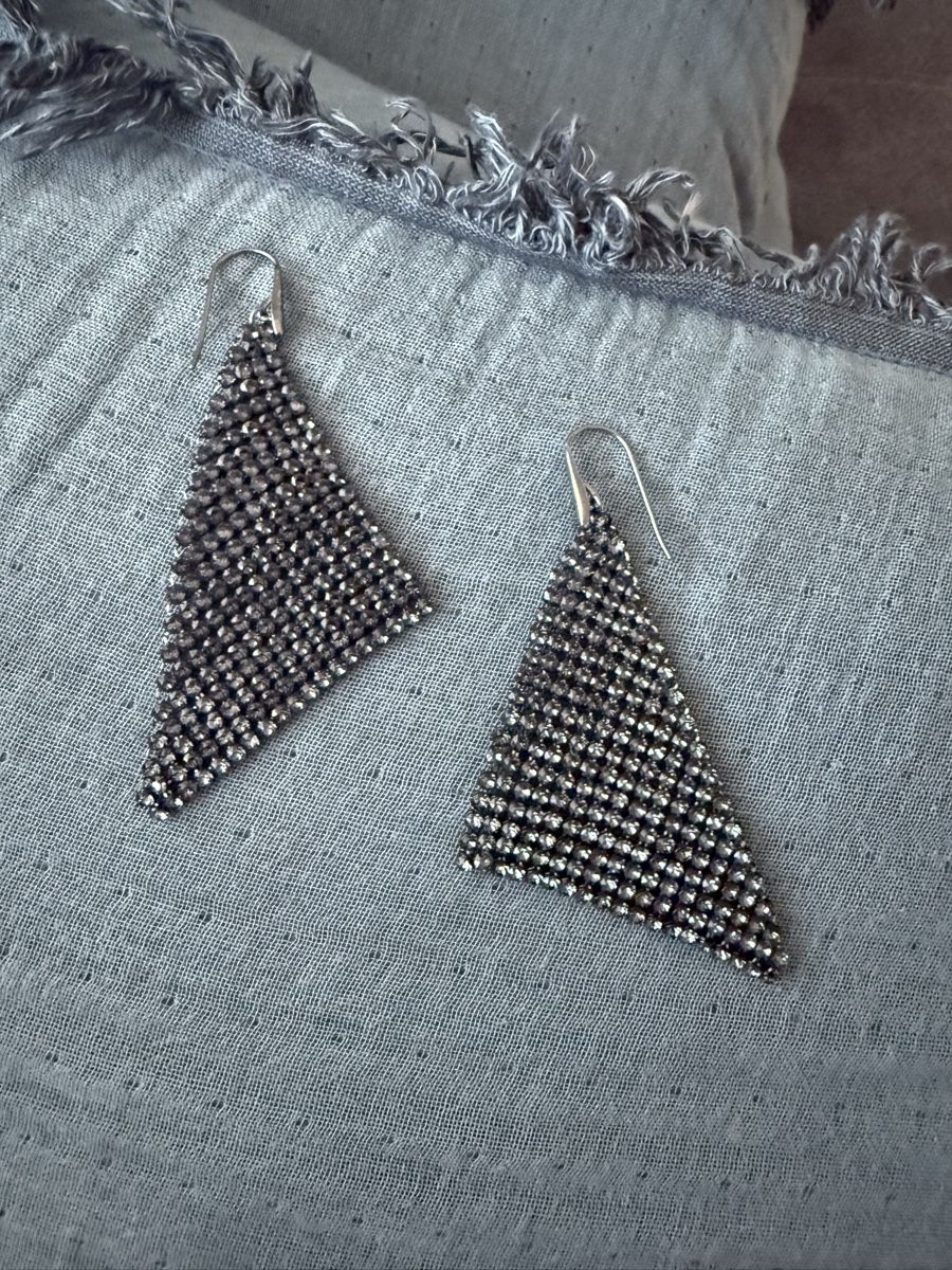 Swarovski Orecchini pendenti & Orecchini a lobo: Ohrringe Swarovski Dreieck im Karton – Nuovo (secondo la descrizione) da Ellikon an der Thur venduto da jana-sch 1