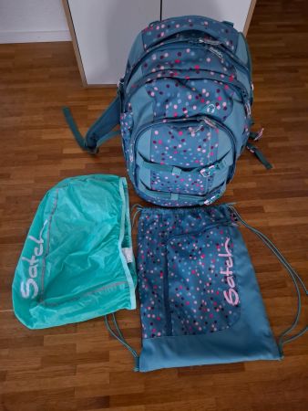 Satch Pack Happy Confetti mit Turnsack und Regenschutz
