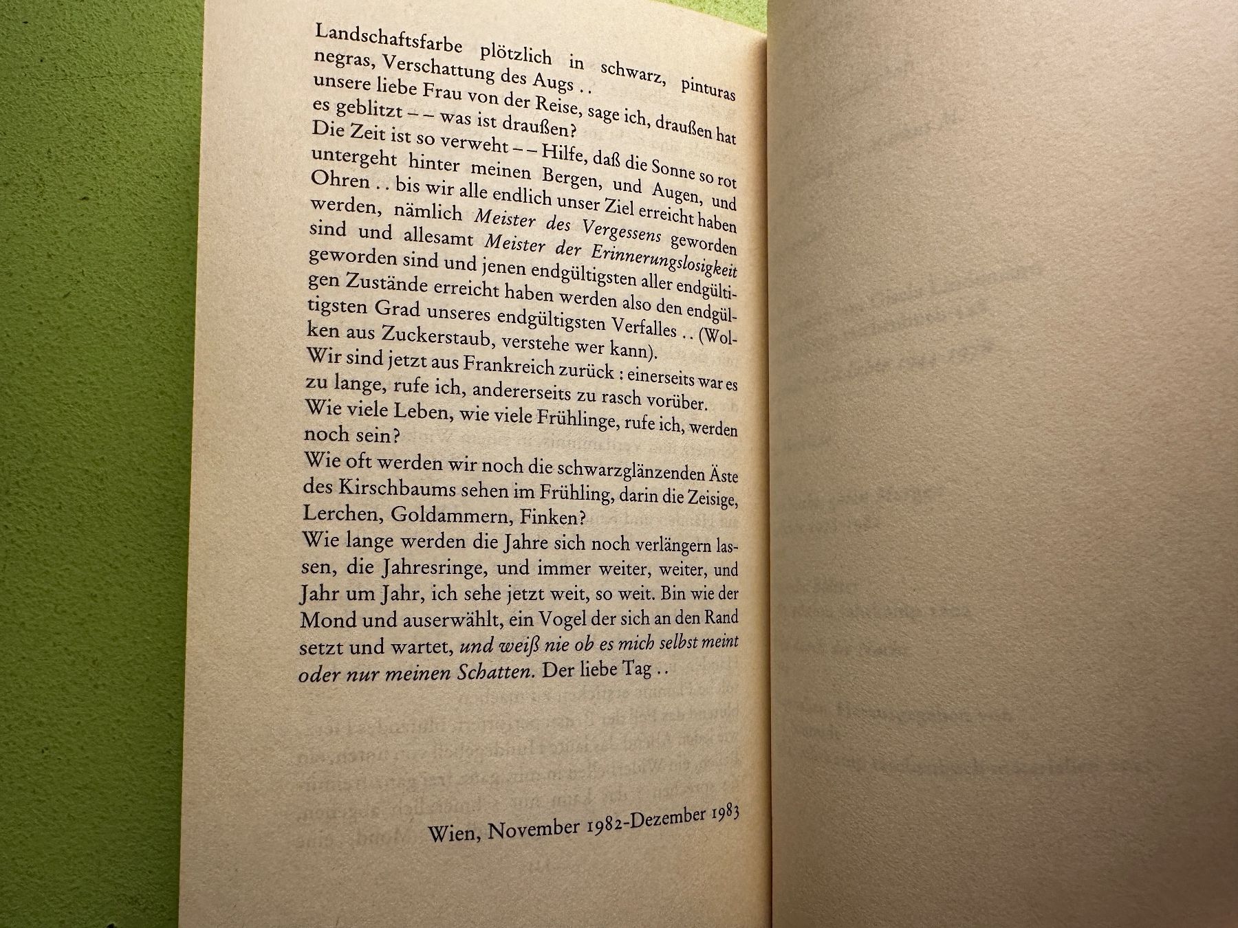 Libri: Friederike Mayröcker: Reise durch die Nacht. – Usato da Zürich venduto da allp 4