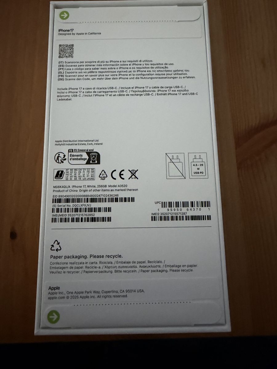 Apple Handys / Smartphones: Apple IPHONE  – Neu und originalverpackt aus Thun von Aska8 1